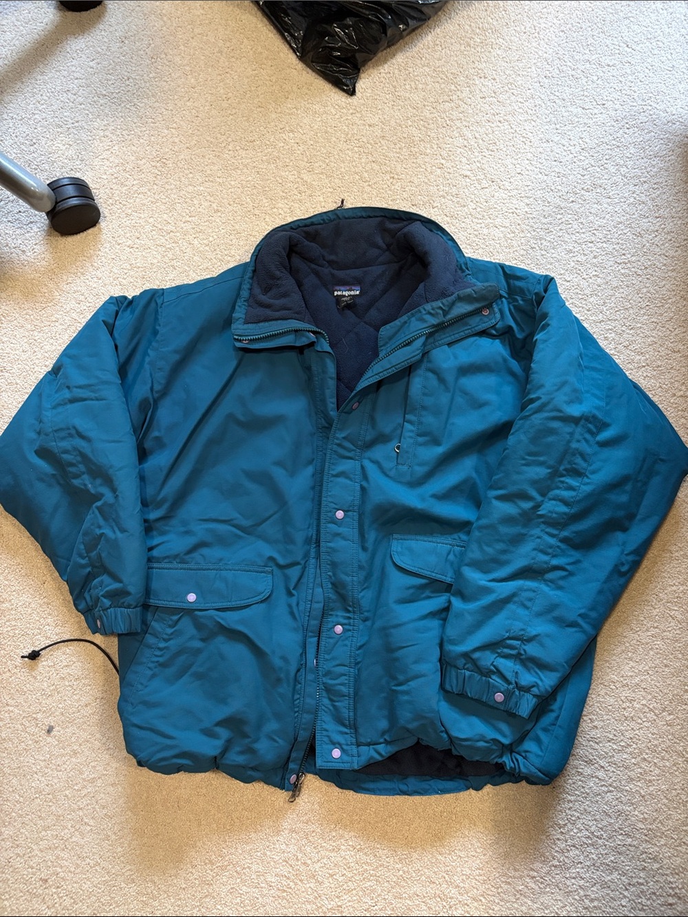 Vintage Patagonia insulated soft shell jacket men’s large